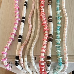 Colorful Puka Shell Bead Necklaces For Live New Years Eve Show